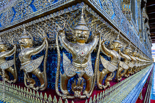 Photography Famous place in Thailand , Temple of the Emerald Buddha , Wat Phra Si Rattana Sa
