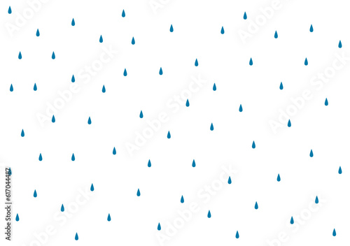 Fototapeta Rain, raindrops, water drops illustration, background, texture