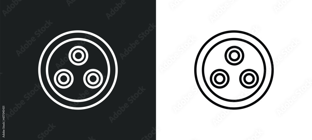 quark line icon in white and black colors. quark flat vector icon from quark collection for web, mobile apps and ui. quark line icon in white and black colors. quark flat vector icon from quark collection for web, mobile apps and ui.