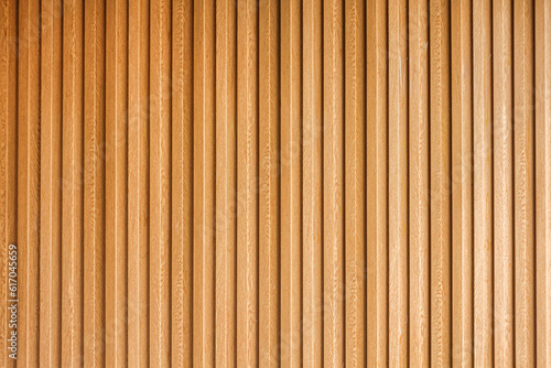 Modern stylish solid wooden battens wall