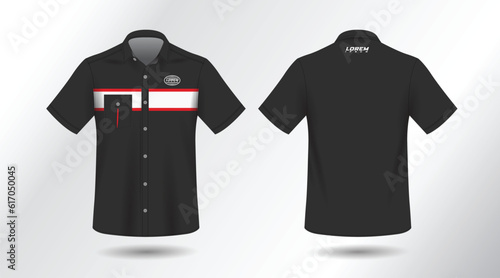 short sleeve work shirt