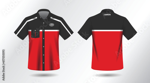 short sleeve work shirt