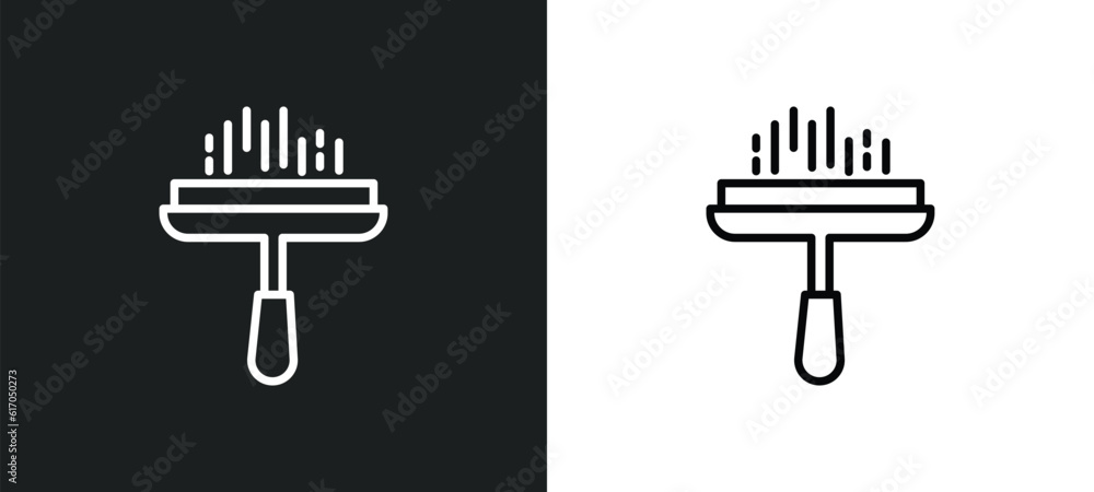 window cleaner line icon in white and black colors. window cleaner flat vector icon from window cleaner collection for web, mobile apps and ui. window cleaner line icon in white and black colors. window cleaner flat vector icon from window cleaner collection for web, mobile apps and ui.