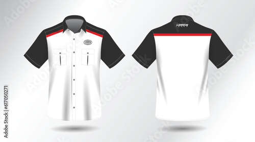 short sleeve work shirt