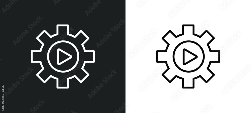video tings line icon in white and black colors. video tings flat vector icon from video tings collection for web, mobile apps and ui. video tings line icon in white and black colors. video tings flat vector icon from video tings collection for web, mobile apps and ui.