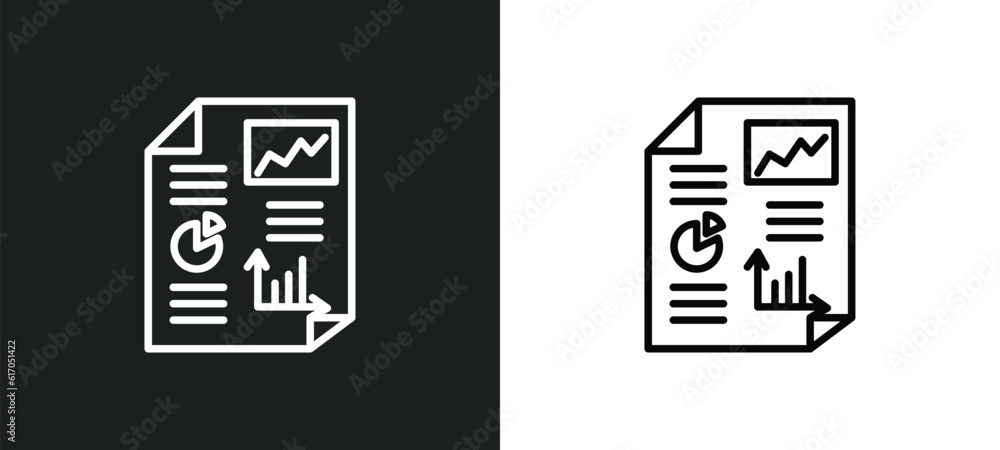 infographics line icon in white and black colors. infographics flat vector icon from infographics collection for web, mobile apps and ui. infographics line icon in white and black colors. infographics flat vector icon from infographics collection for web, mobile apps and ui.
