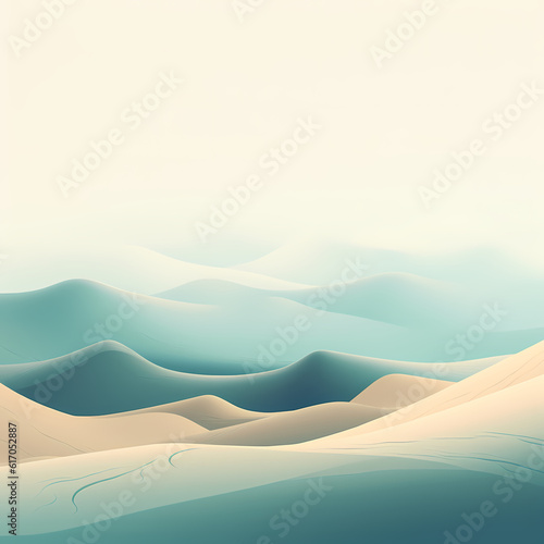 Hill View Images pastel color