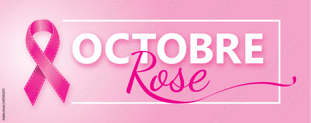 Octobre rose français – Lutte contre le cancer du sein - V1