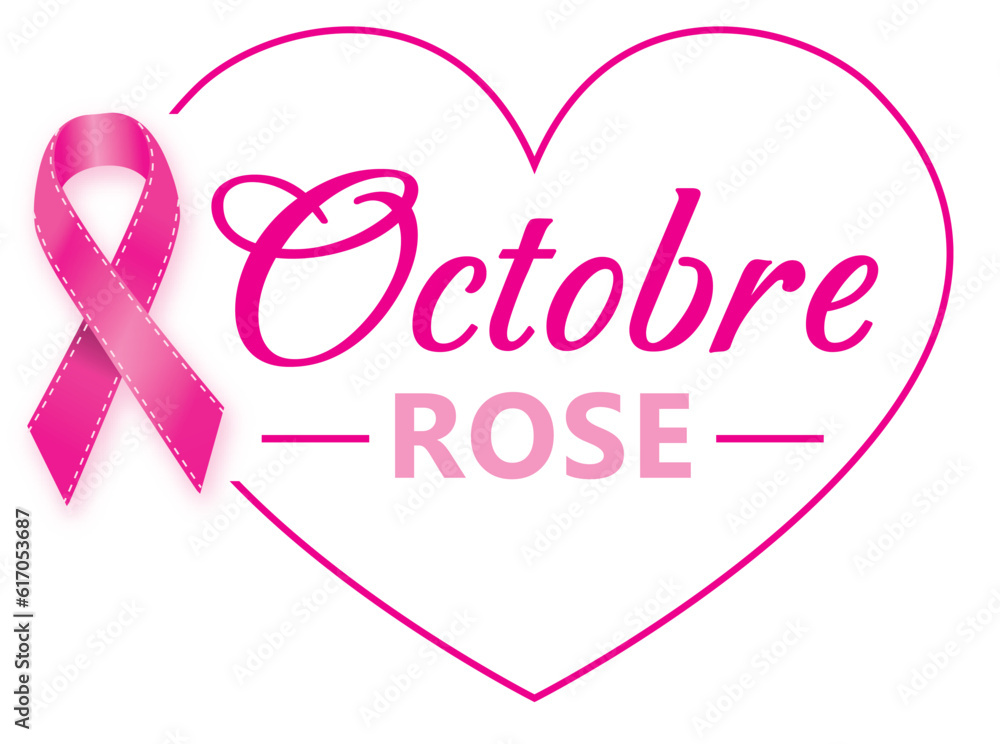 Octobre rose français – Lutte contre le cancer du sein - V5
