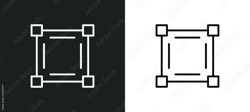 cutting tool selection line icon in white and black colors. cutting tool selection flat vector icon from cutting tool selection collection for web, mobile apps and ui. cutting tool selection line icon in white and black colors. cutting tool selection flat vector icon from cutting tool selection collection for web, mobile apps and ui.