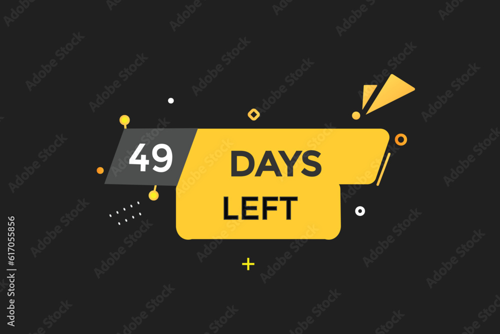 49 days left countdown template,49 day countdown left banner label button eps 49
49 days left countdown template,49 day countdown left banner label button eps 49