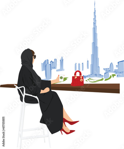 person in a coffee 