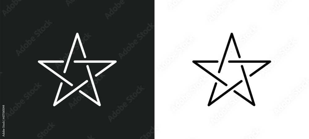 morning star line icon in white and black colors. morning star flat vector icon from morning star collection for web, mobile apps and ui. morning star line icon in white and black colors. morning star flat vector icon from morning star collection for web, mobile apps and ui.