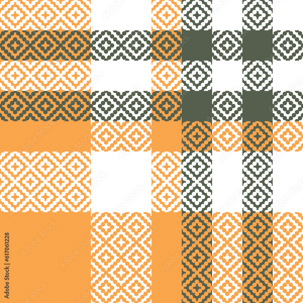 Tartan Plaid Vector Seamless Pattern. Classic Scottish Tartan Design. for Scarf, Dress, Skirt, Other Modern Spring Autumn Winter Fashion Textile Design.