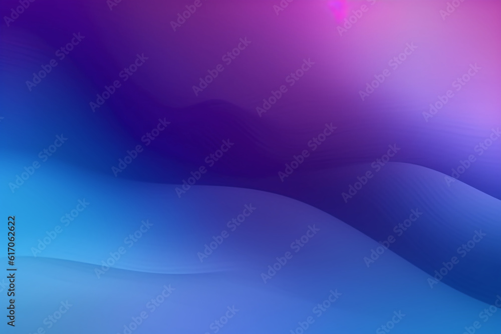 Abstract background with purple and blue blurred gradients. AI generative Abstract background with purple and blue blurred gradients. AI generative