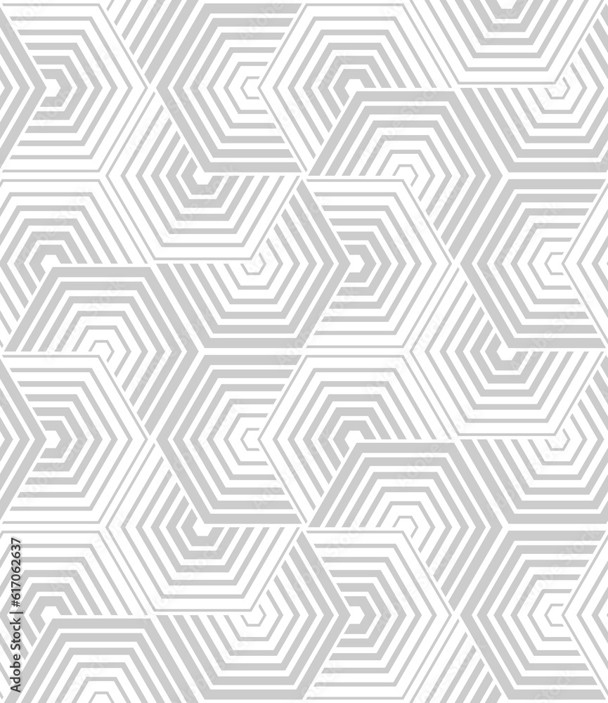 Vector seamless texture. Modern geometric background with hexagonal tiles. Vector seamless texture. Modern geometric background with hexagonal tiles.