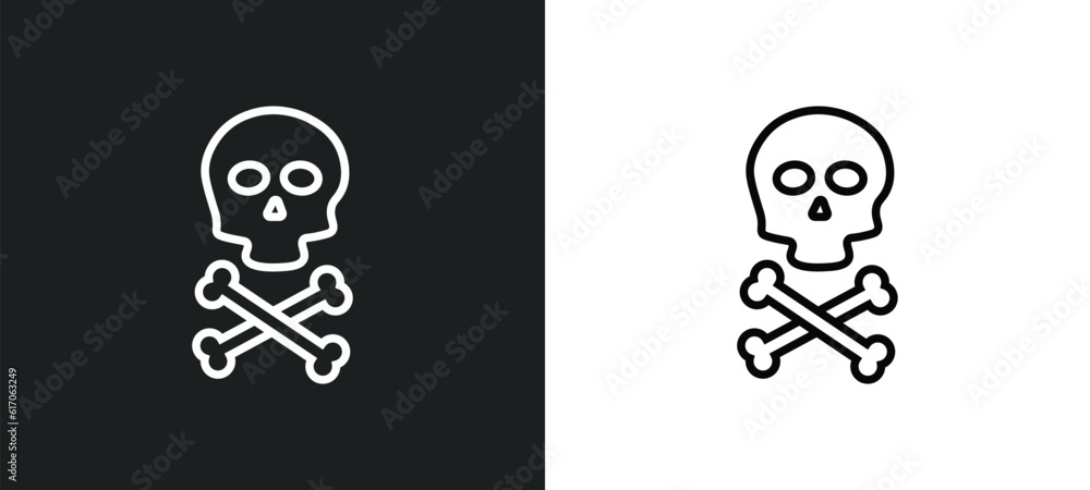 death line icon in white and black colors. death flat vector icon from death collection for web, mobile apps and ui. death line icon in white and black colors. death flat vector icon from death collection for web, mobile apps and ui.