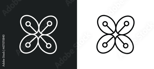 affluence line icon in white and black colors. affluence flat vector icon from affluence collection for web, mobile apps and ui.