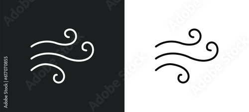 air line icon in white and black colors. air flat vector icon from air collection for web, mobile apps and ui. photo