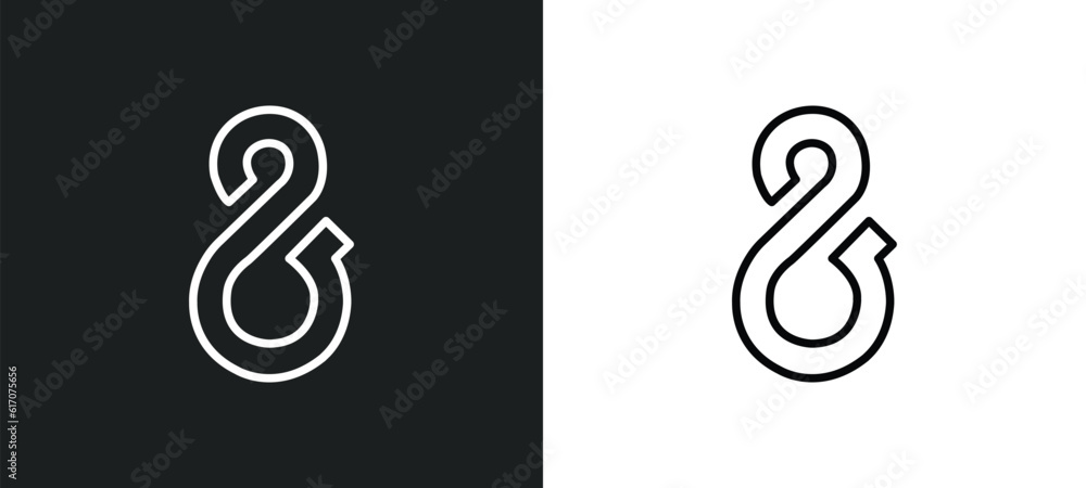 line icon in white and black colors. flat vector icon from collection for web, mobile apps and line icon in white and black colors. flat vector icon from collection for web, mobile apps and