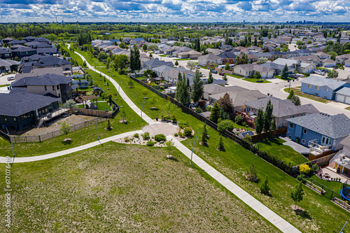 Cannam Park in the city of Saskatoon, Saskatchewan, Canada