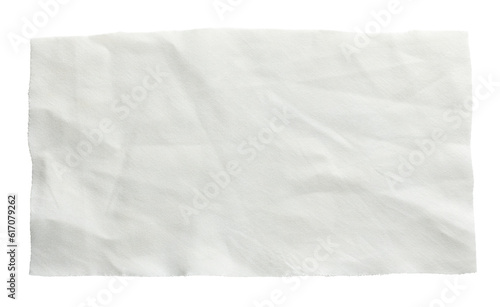 Obraz na płótnie piece of white wrinkled cotton fabric w salonie