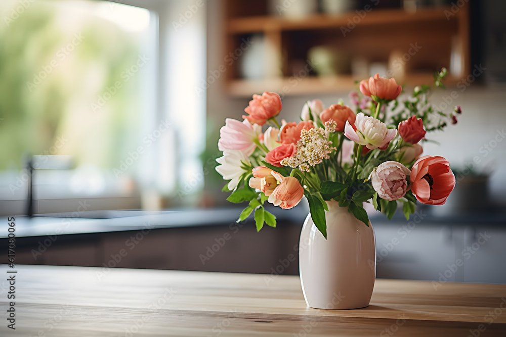Vibrant Mother's Day Floral Arrangement - Generative AI Vibrant Mother's Day Floral Arrangement - Generative AI