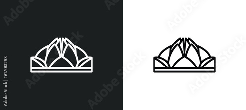 e line icon in white and black colors. e flat vector icon from e collection for web, mobile apps and ui.