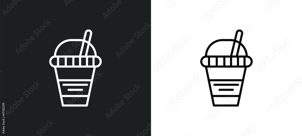 juice line icon in white and black colors. juice flat vector icon from juice collection for web, mobile apps and ui. juice line icon in white and black colors. juice flat vector icon from juice collection for web, mobile apps and ui.