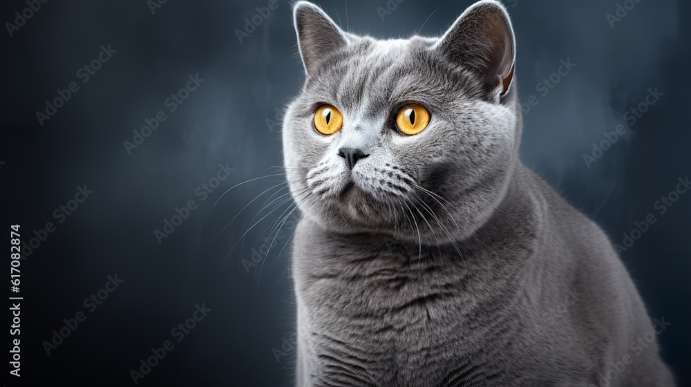 Pristine British Shorthair Portraits: Photorealistic Perfection