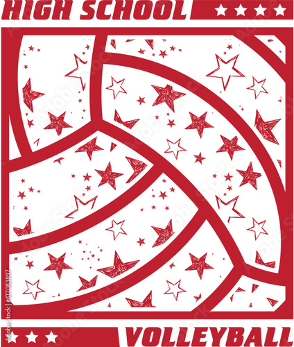 High School Volleyball Design