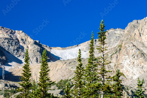landscape with snow