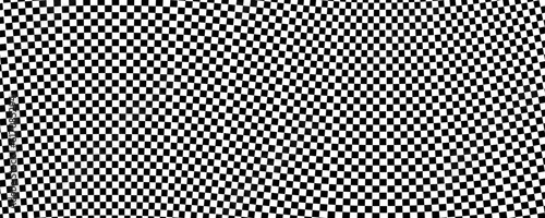 black white checkered pattern vector