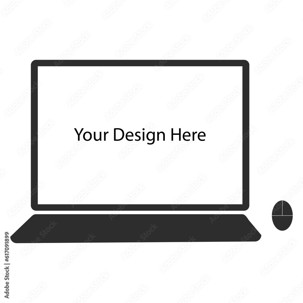 Computer mockup design Computer mockup design