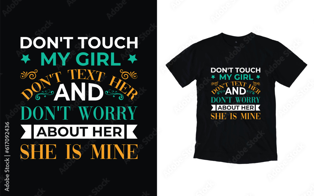 Fototapeta premium Typography t-shirt design.motivational Vector inspirational t-shirt design.