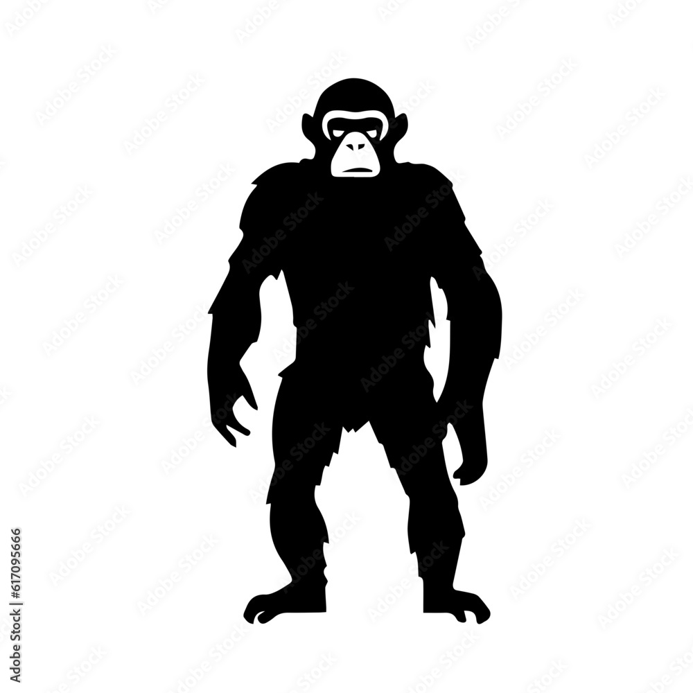 monkey silhouette illustration monkey silhouette illustration