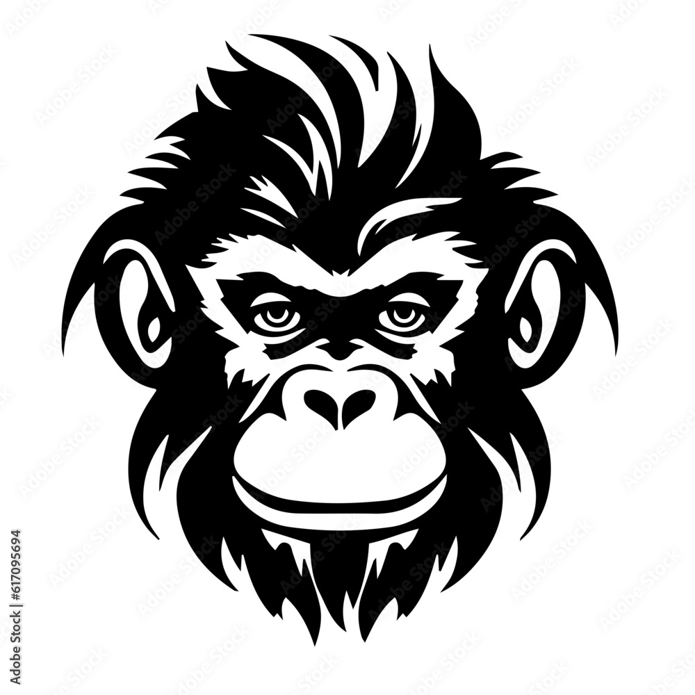 monkey silhouette illustration monkey silhouette illustration