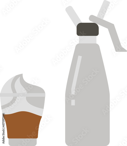 Cream Whipper Coffee Icon