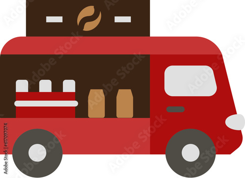 Coffee Van Icon