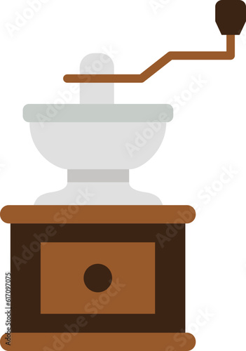 Grinder Manual Coffee Cafe Icon