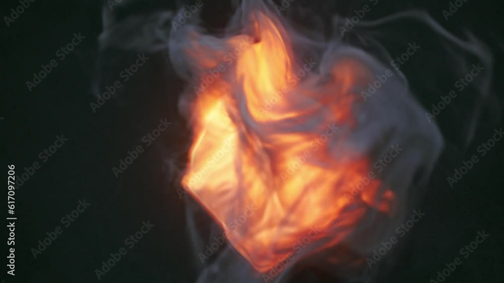 A whirlwind of enchanted magical flames. 3d rendering loop animation HD A whirlwind of enchanted magical flames. 3d rendering loop animation HD