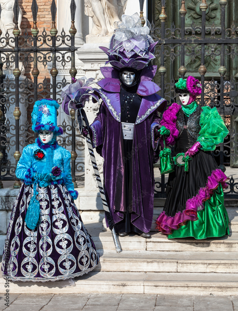 Disguised People, Venice Carnival
