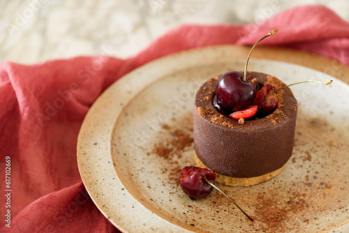 Dessert à l'assiette