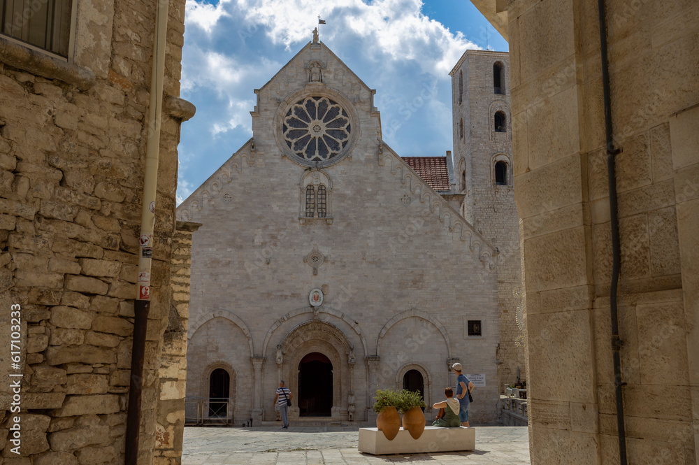 RUVO DI PUGLIA, JULY 10, 2022 The cocathedral of Ruvo di Puglia