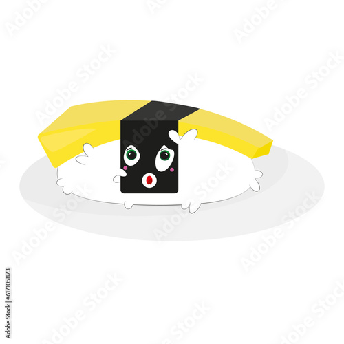 cute sushi characters