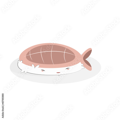 cute sushi characters
