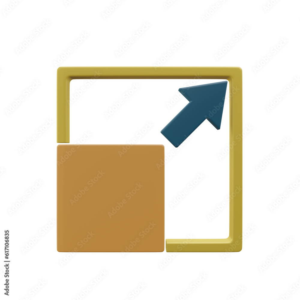 scale, ui/ux 3d icon illustration with transparent background scale, ui/ux 3d icon illustration with transparent background