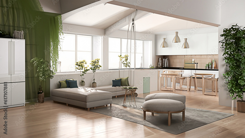 Fototapeta premium modern living room