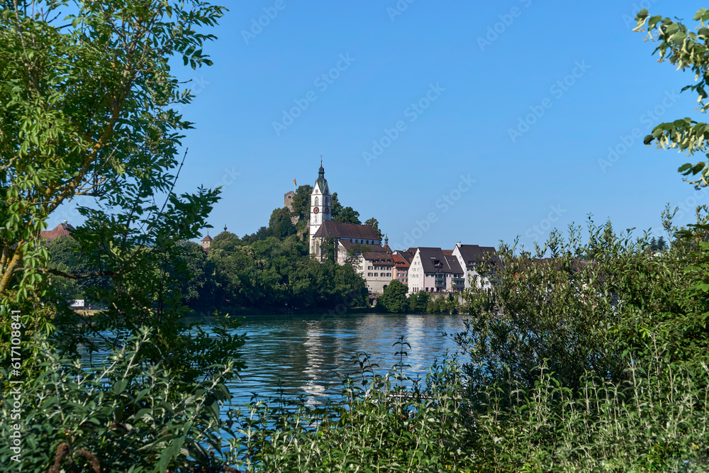 Blick von Laufenburg (Baden) auf Laufenburg (Aargau) Blick von Laufenburg (Baden) auf Laufenburg (Aargau)