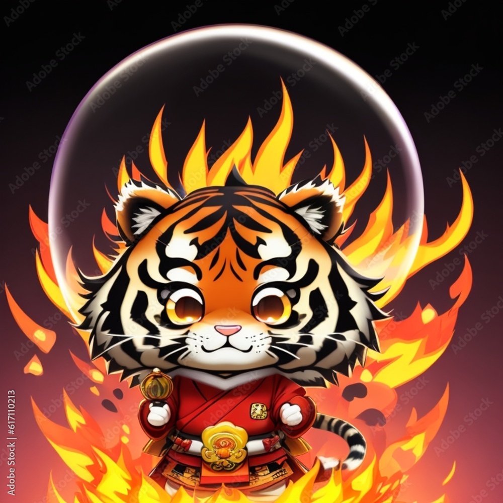 Roaming the Vast Savannah: A Majestic Tiger's Territory Roaming the Vast Savannah: A Majestic Tiger's Territory